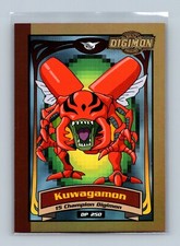 Digimon Animated Series 2 Kuwagamon D3 Insert Foil Upper Deck 2000 Gate Card