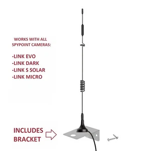 For Spypoint Link-Micro-LTE-V Low Glow IR Game Trail Camera 4G Magnetic Antenna - Picture 1 of 12