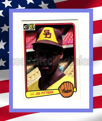 ⚾️ Donruss 1983 - #247 - Joe Pittman -  San Diego Padres ⚾️ - Image 1 of 2