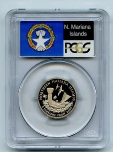 2009 S 25C Clad Northern Mariana Islands Quarter PCGS PR70DCAM - Picture 1 of 2