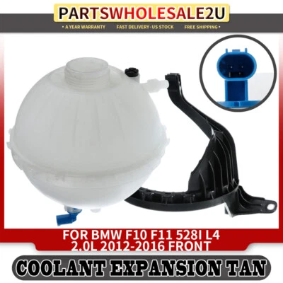 Pressurized Coolant Reservoir with Sensor for BMW F10 528i xDrive 528i 2012-2016 - Image 1 of 4