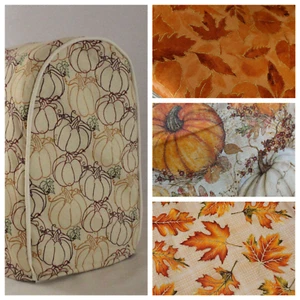 Pumpkin and Autumn Premium Cotton Appliance Covers - Picture 1 of 15
