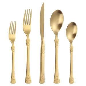Premium Luxury 20 Piece Silverware Set With Smooth Edge 18/10 Stainless Steel Se - Picture 1 of 7
