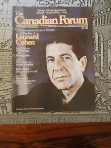 Canadian Forum, August/September 1983. Enthält einen Feature-Artikel über Leopard Cohen. Sehr - Bild 1 von 12