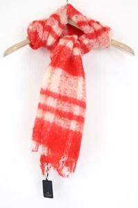 SCOTCH R'BELLE Women Scarf OS Girls Red Checked Autumn Spring checked - Picture 1 of 6