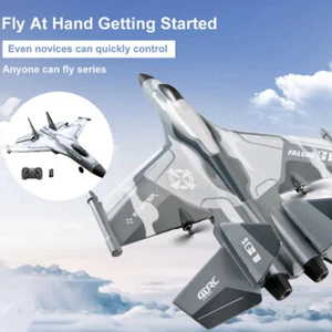 Waterproof 3CH 2.4GHz Aircraft Model Toy 6-axis G1 Remote Control Airplane Kids - Picture 1 of 22
