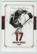 Kaden Kohle 2019-20 Vancouver Giants (WHL)