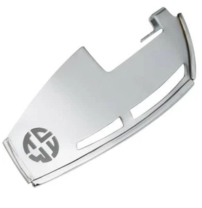 Protector de talón para estribo de conductor apto para Harley Touring 86-más tarde Softail Fatboy 86-17 - Imagen 1 de 6