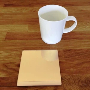 Square Acrylic Coaster Sets, 4, 6 or 8 in Mirrored or Matt Colour Choices - Picture 1 of 15