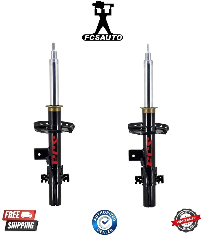 2 Rear Suspension Strut Assembly FCS fits 12-16 Land Rover Range Rover Evoque - Image 1 of 1