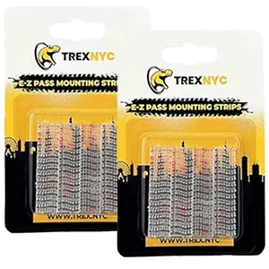 TrexNYC EZ Pass Mounting Strips, 2 Packs - Picture 1 of 1