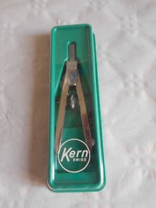 Conjunto de dibujante suizo Kern vintage instrumentos técnicos de dibujo brújula 11083 - Imagen 1 de 4
