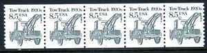 USA 1981 Transportation 8.5¢ Scott #2129 Plate Number #1 Strip of 5 MNH L665 - Picture 1 of 6