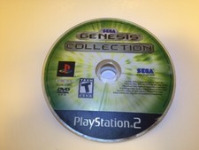 USED SEGA GENESIS COLLECTION DISK ONLY PLAYSTATION 2 PS2 
