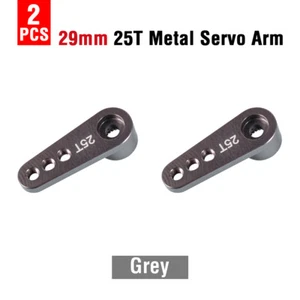 2x RC 25T Matal Servo Horn Arm For 1/8 1/10 1/18 trx4m TRAXXAS RC Crawler Car - Picture 1 of 49