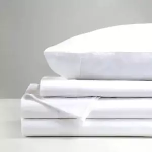 1500 Thread Count Premium Cotton Blend Sheet Set Snow - Picture 1 of 2