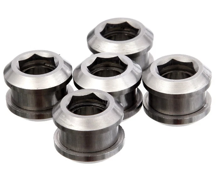 J&L Titanium Single ChainRing Bolt-for Sugino,Shimano,Brompton,SRAM-Fixed Gear - Image 1 of 1