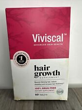 Women's Viviscal Hair Growth 60 Tablets One Month Supply Exp 3/2025  Ships FREE!