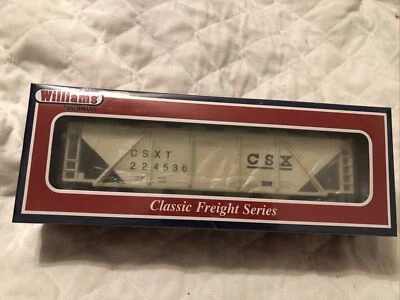 O Scale - Williams by Bachmann CP Rail Quad Hopper CSX 47621 - Image 1 of 4