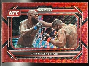 Jair Rozenstruik 2023 Panini UFC Prizm Red Wave Prizm Parallel - Picture 1 of 2