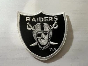 NFL Oakland / Vegas Raiders Iron-On Patch w/Trade Mark.NEW.Same day Ship.STABLER - Picture 1 of 6