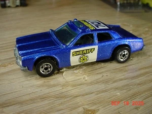 Hot Wheels 1978 Monaco Sheriff Patrol 2 puertas variante Hong Kong 1/64 j1126L - Imagen 1 de 7