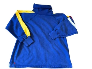 Vintage 80s Polo Ralph Lauren Turtle Neck Sweatshirt Polo Cookie Polo Medium - Bild 1 von 6