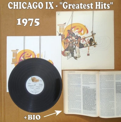 "Chicago IX - Greatest Hits" 1975 - 11 Songs - Good Condition - Image 1 of 4