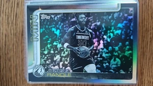 Julius Randle 110 Black Friday Blackout Target 2025 Topps Basketball NBA - Picture 1 of 1