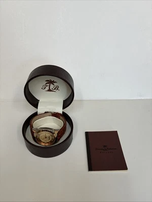 Tommy Bahama TB1187 Analog Watch Swiss Movement Water Resistant with Case - Image 1 of 4