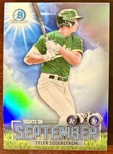 Tyler Soderstrom 2023 Bowman Chrome #SOS-15 Sights on September Athletics - Picture 1 of 1