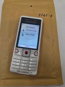 Sony Ericsson Cyber-shot C510 - White/Red Mobile Phone - Picture 1 of 2