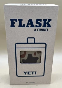 (NUEVO) FRASCO Y EMBUDO YETI 7 OZ - CAMUFLAJE HUMEDALES (MVP031515) - Imagen 1 de 4