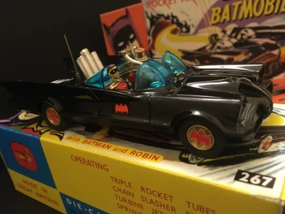 corgi  batmobile 1966 restored - Image 1 of 4