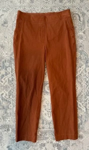 Spanx Damen Pull On Stretch Ankle Hose Medium Rost Orange Schlankmacher Büro - Bild 1 von 7