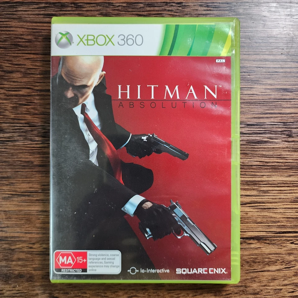 Hitman Absolution Microsoft Xbox 360 PAL Complete Free Shipping Australia  - Image 1 of 4