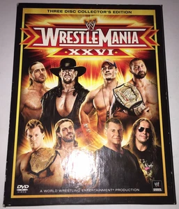 2010 WWE Wrestlemania XXVI 26 3 DVD Collector's Edition - Picture 1 of 4