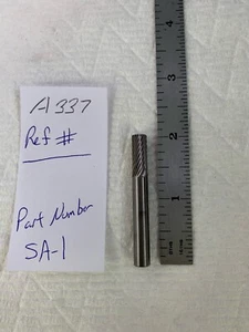 1 NEW FALCON / SGS 1/4" SHANK CARBIDE BURR. SA-1. SINGLE CUT. USA MADE (A337) - Bild 1 von 3