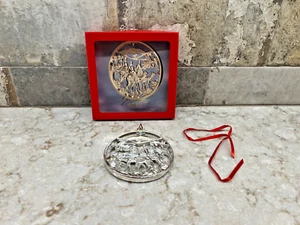 Gorham Silver Plated Three Kings Ornament..NIB - Picture 1 of 5