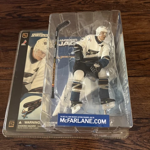 2001 MCFARLANE TOYS WASHINGTON CAPITALS  JAROMIR JAGR  NHL HOCKEY ACTION FIGURE Cover