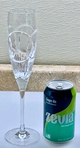 ELEGANT DINING WATERFORD CRYSTAL 1 - 10 5/8" WEDDING RING CHAMPAGNE FLUTE VGC - Picture 1 of 6