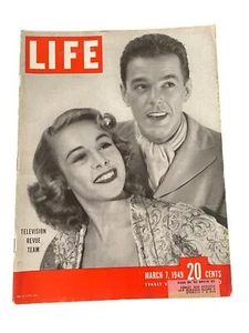 LIFE Magazine Mar 7 1949 Television Revue Team Coca-Cola Ad Vintage 1940s - Picture 1 of 4
