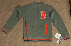 Boston Red Sox Full Zip Polyester Jacket Genuine Merchandise True Fan Small - Picture 1 of 2