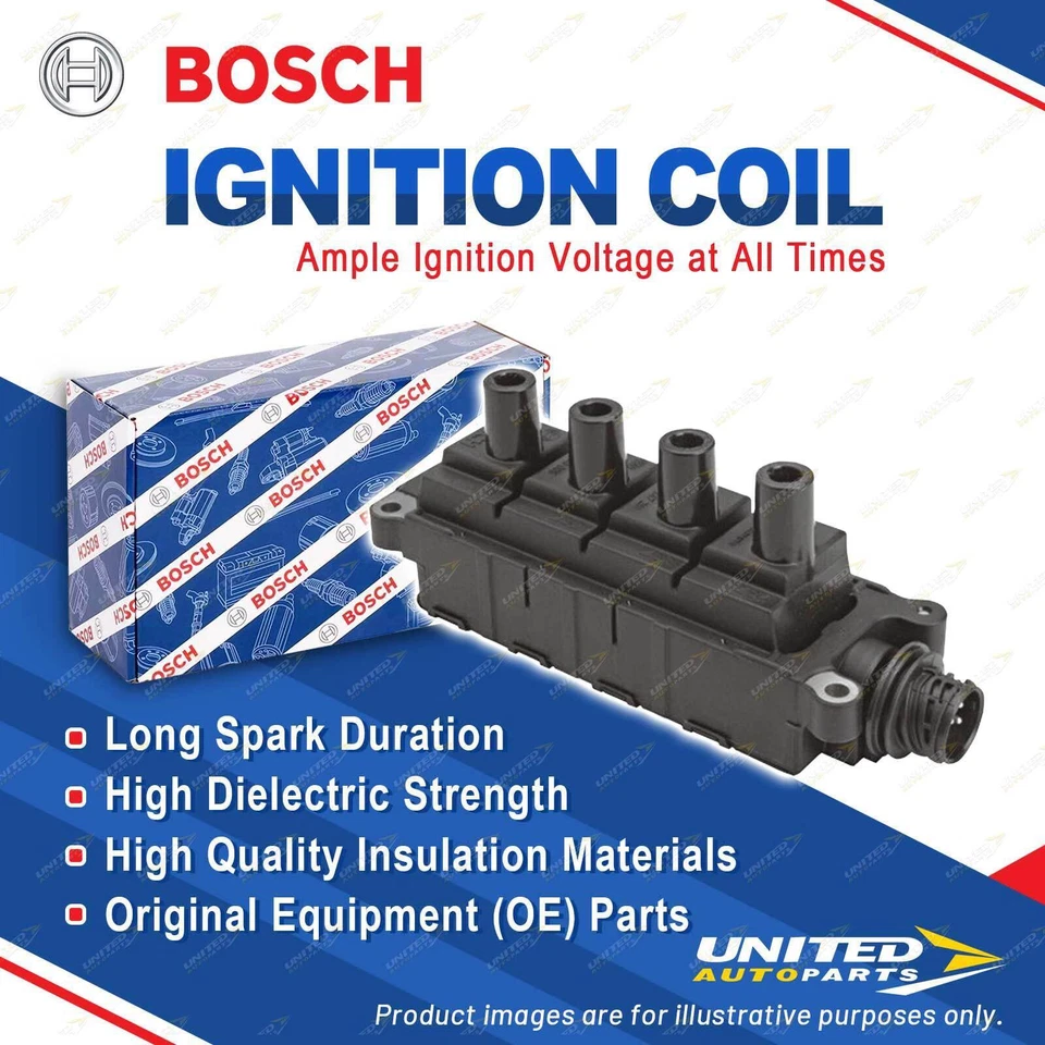 1 x Bosch Ignition Coil Module for BMW 316 318 Z3 E36 E46 1.6L 1.8L 1.9L - image 1 of 2