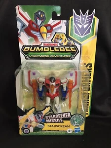 Transformers Starscream Action Figure Cyberverse Adventures Starseeker Missile - Picture 1 of 6