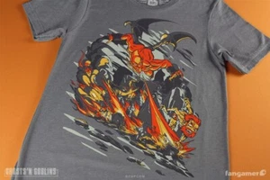 Ghosts 'N Goblins Firebranded Fan Gamer T Shirt M Firebrand RARE Sealed NOS - Picture 1 of 5