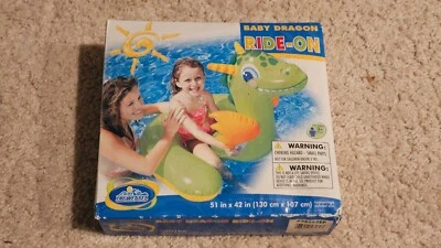 Intex Wet Set Inflatable Baby Dragon From 2010 NOS - Image 1 of 2
