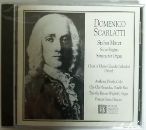 Scarlatti Stabat Mater Salve Regina Sonatas for Organ CD Sealed MHS 513733A - Imagen 1 de 8