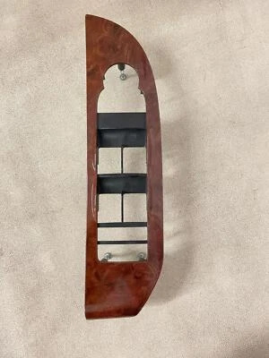 Bisel interruptor de puerta principal Yukon Denali 2008 solo grano de madera Foto 1 de 4