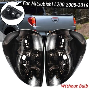 For Mitsubishi L200 Triton Colt 2005-2016 TailLight Rear Brake Lamp Smoked - Picture 1 of 8